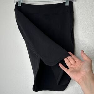 Lululemon Black High Low Knit Mini Skirt 4
